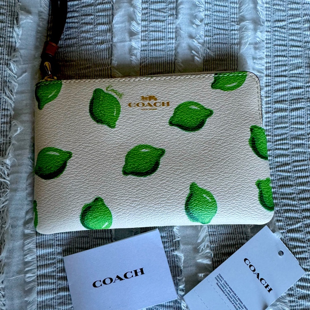 Coach wristlet. Rare. Brand New.
